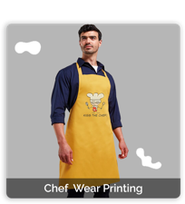 Chef Uniform Printing