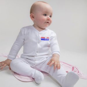 Personalised Baby Sleepsuits