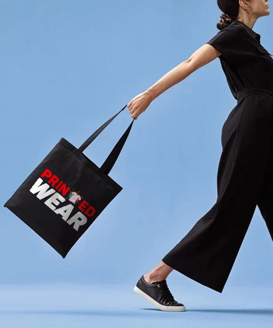 Custom Printed Cotton Shoppers (Long Handle) hover