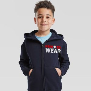 Personalised Kid's Zipper Hoodies Printing