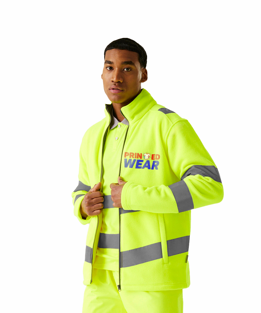 Custom Hi Vis Fleece Top hover