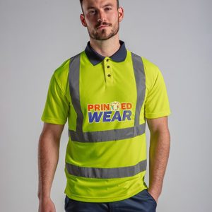 Custom Printed Hi Vis Polo