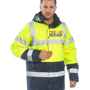 Customisable Premium Hi Vis Traffic Jacket