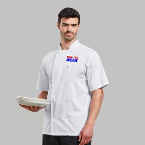 Personalised Chef Short Sleeve Jackets