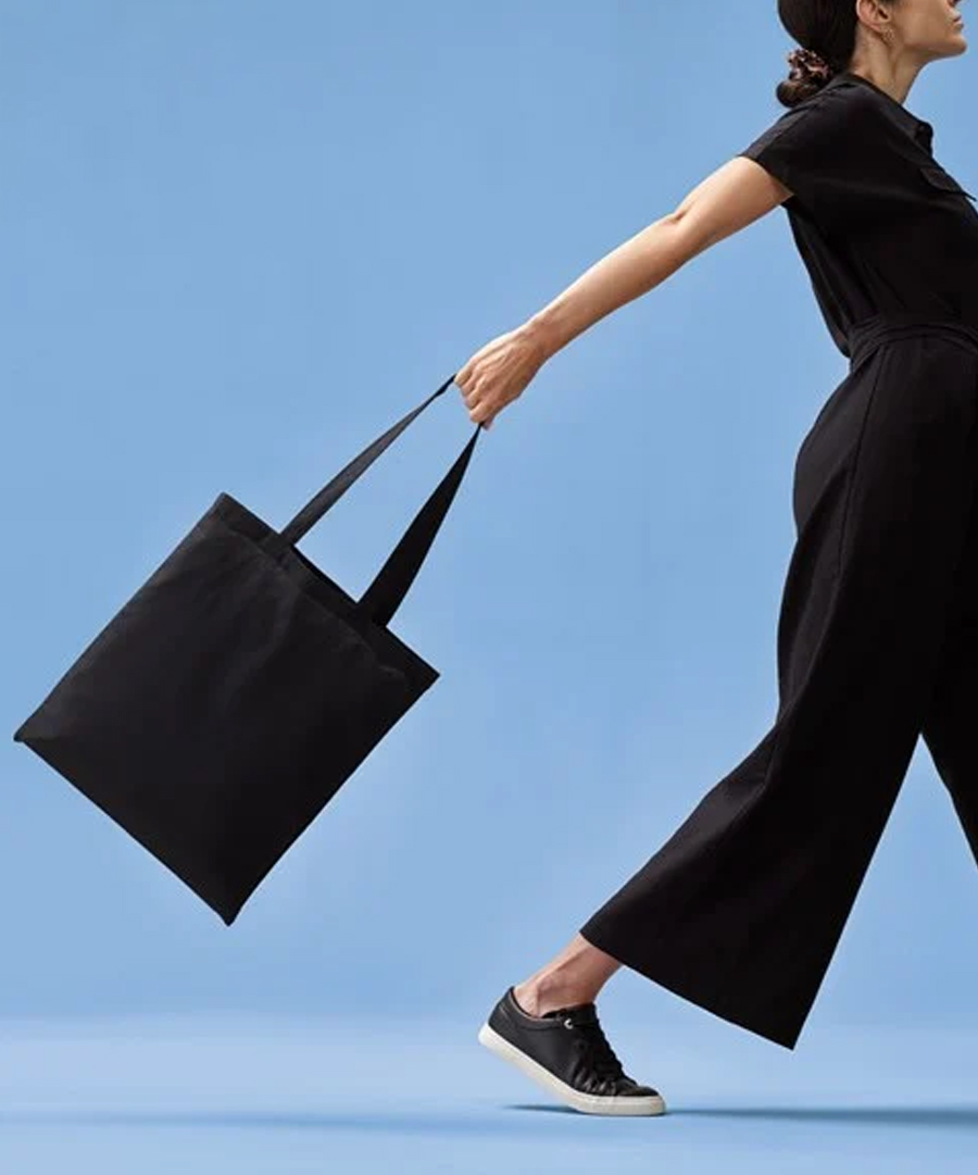 Custom Printed Cotton Shoppers (Long Handle)