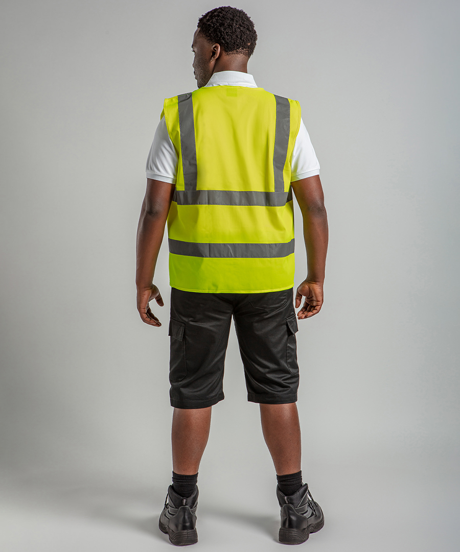 Personalised Hi Vis Waistcoat Jacket
