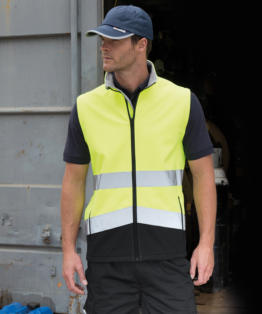 Personalised Hi Vis Safety Gillet