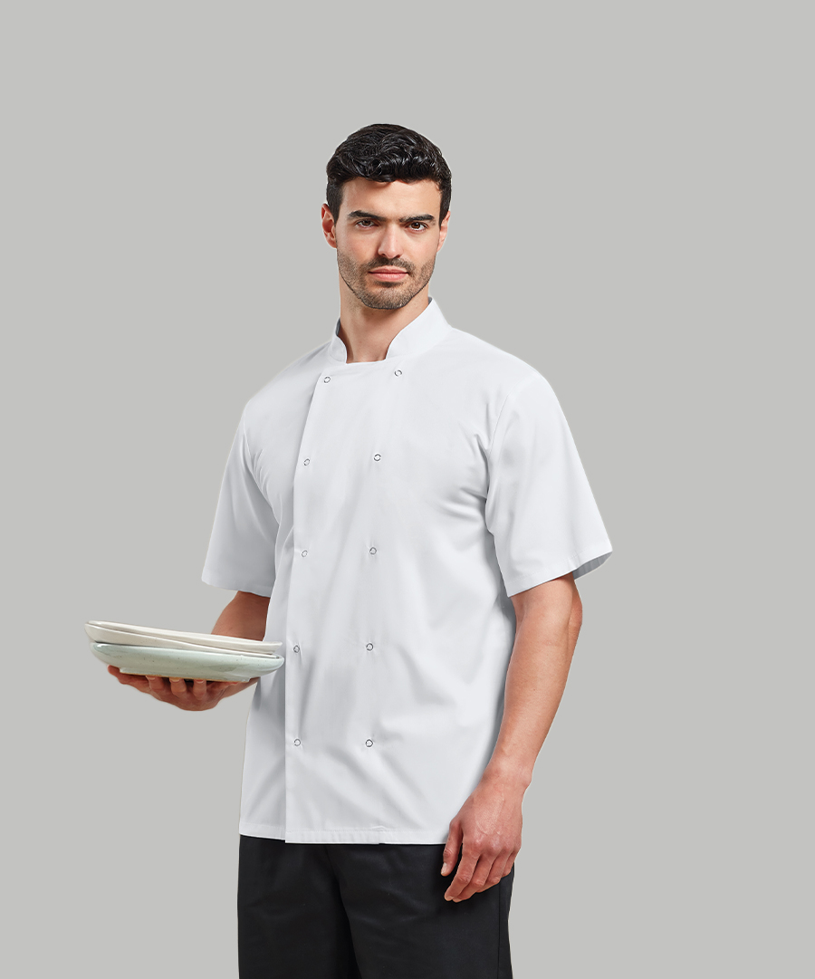Personalised Chef Short Sleeve Jackets